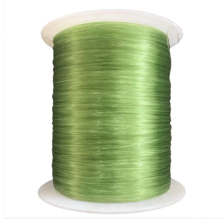 green nylon fishing line