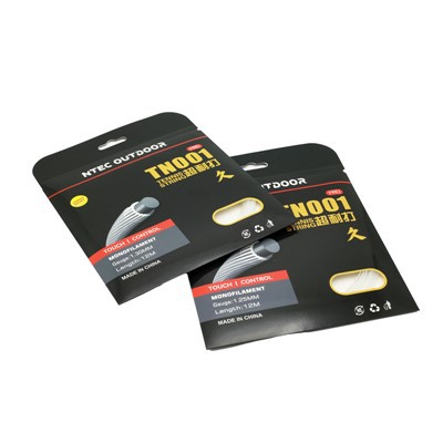 Chaîne de tennis tressée de 1,25 mm String de tennis tressé en nylon