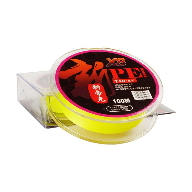 X9 Woven Fishing Line, 100m Saltwater Resistant PE Float Line, Available in Various Sizes factory